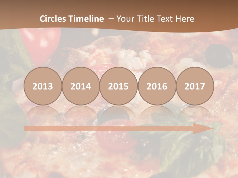 Baked Cherry Melted PowerPoint Template