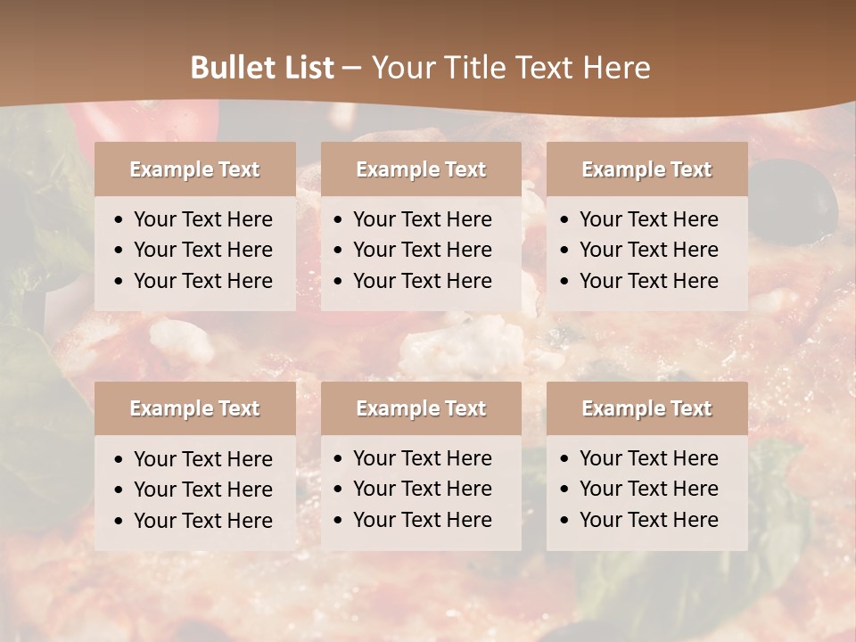 Baked Cherry Melted PowerPoint Template