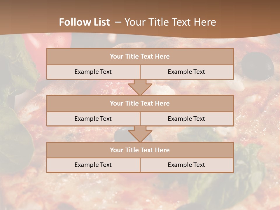 Baked Cherry Melted PowerPoint Template