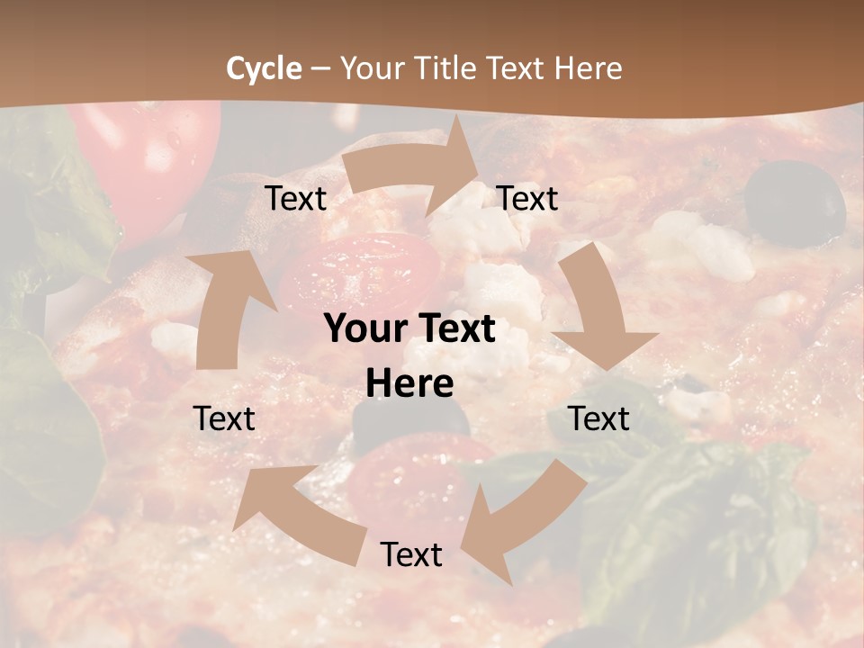 Baked Cherry Melted PowerPoint Template