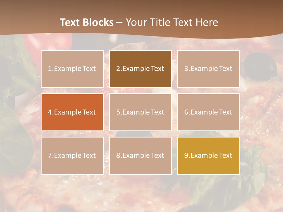 Baked Cherry Melted PowerPoint Template