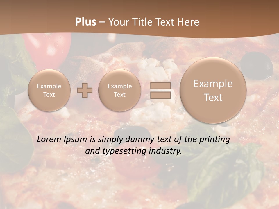 Baked Cherry Melted PowerPoint Template