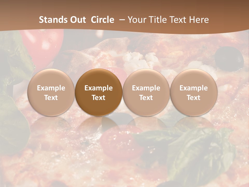 Baked Cherry Melted PowerPoint Template