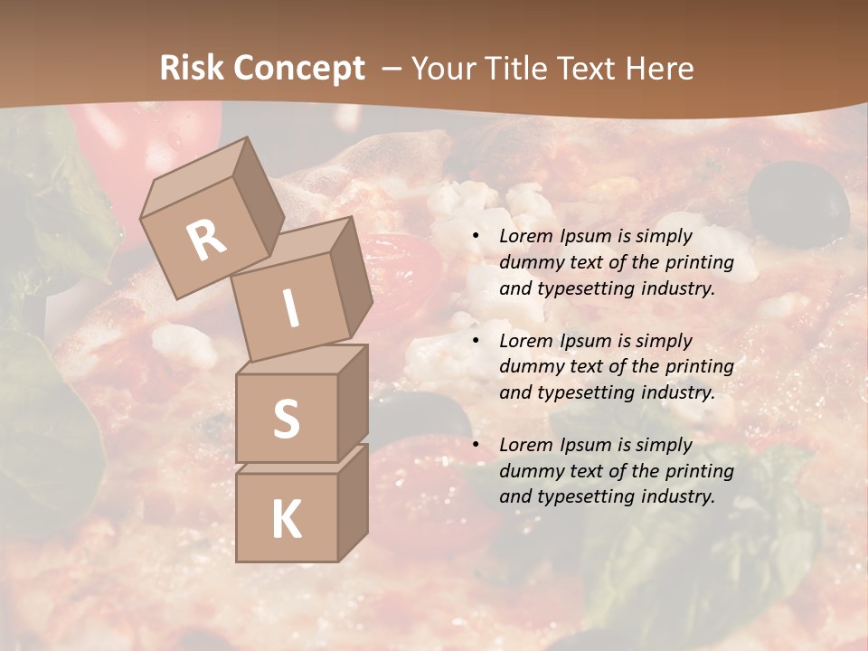 Baked Cherry Melted PowerPoint Template