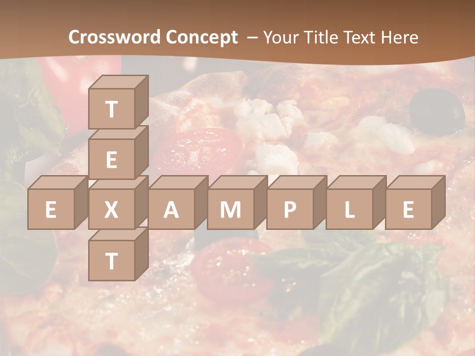 Baked Cherry Melted PowerPoint Template