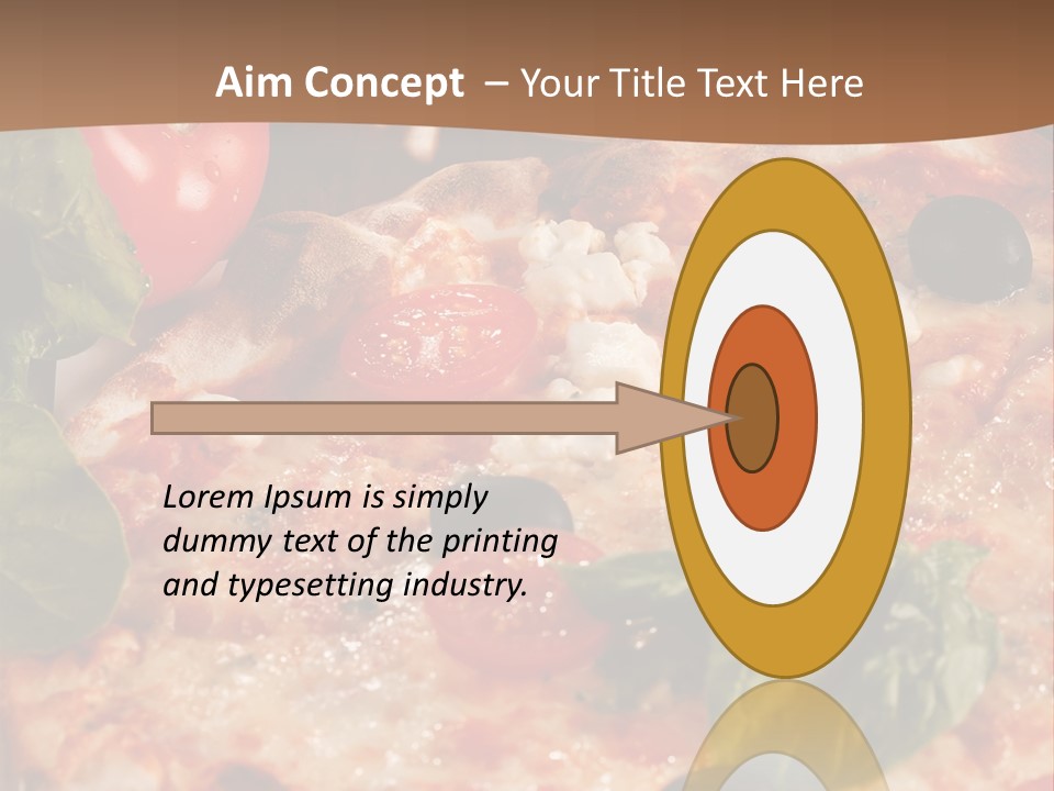 Baked Cherry Melted PowerPoint Template