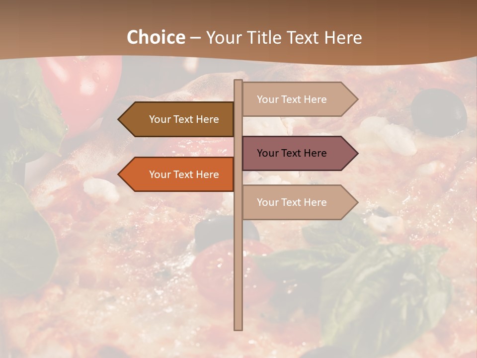 Baked Cherry Melted PowerPoint Template