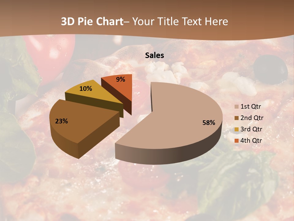 Baked Cherry Melted PowerPoint Template