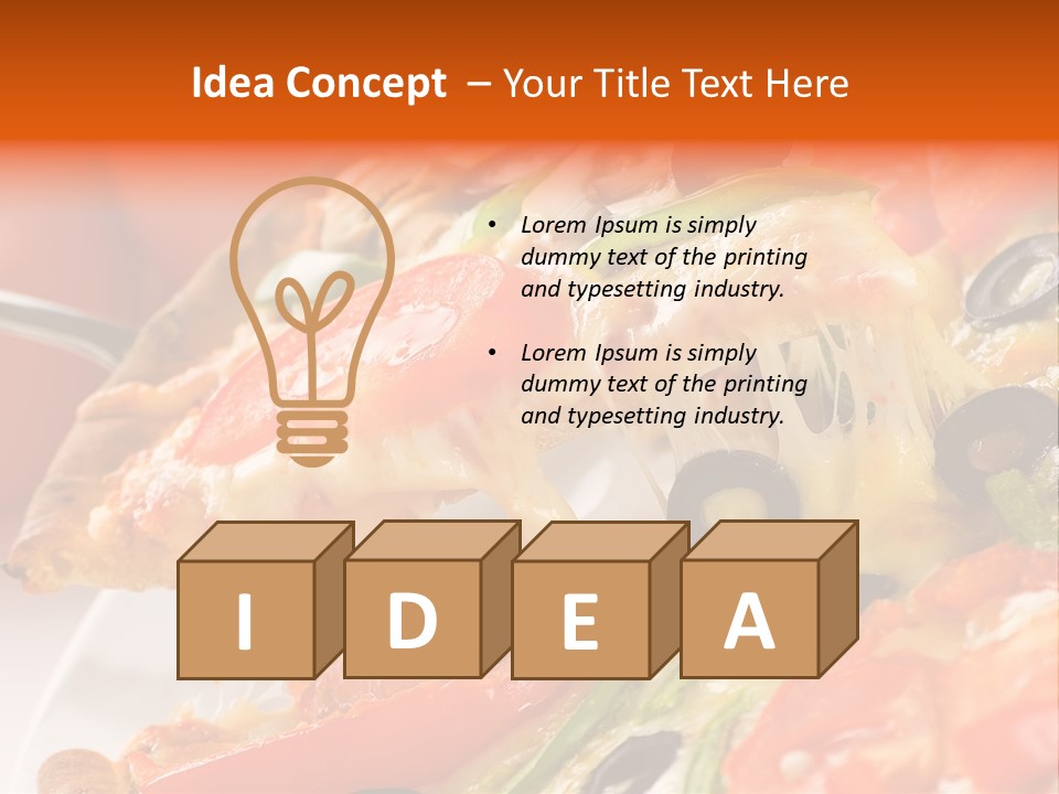 Oily Garlic Green PowerPoint Template