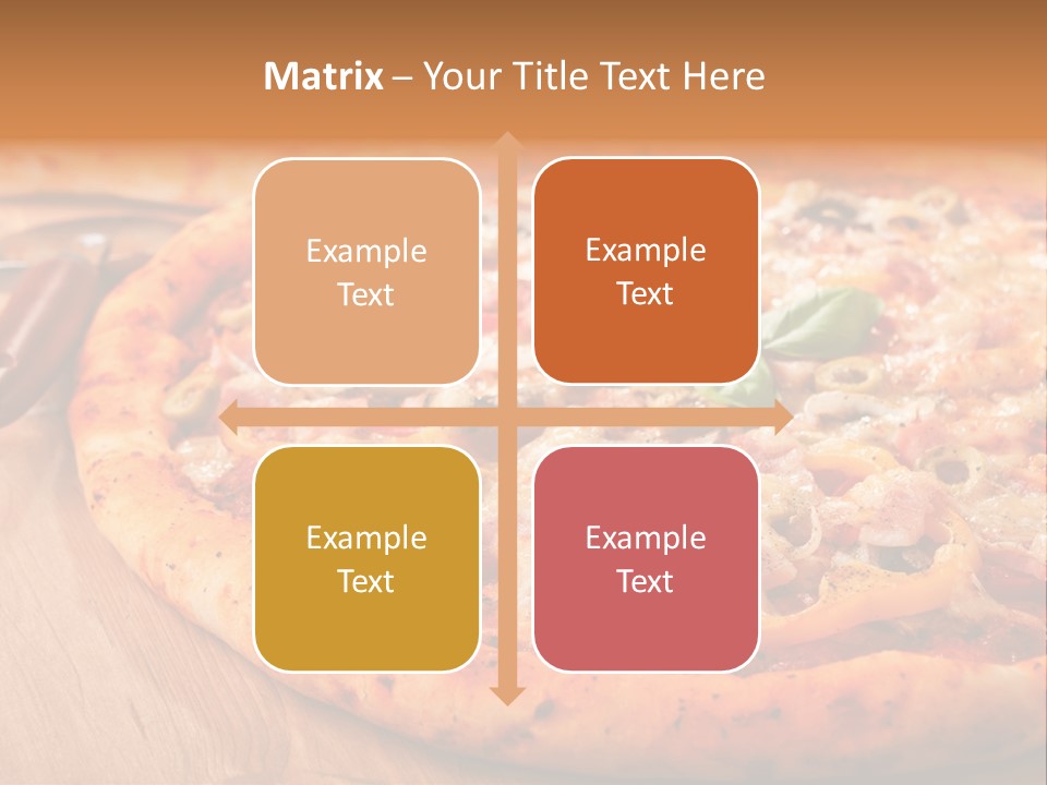 Meat Fattening Lunch PowerPoint Template
