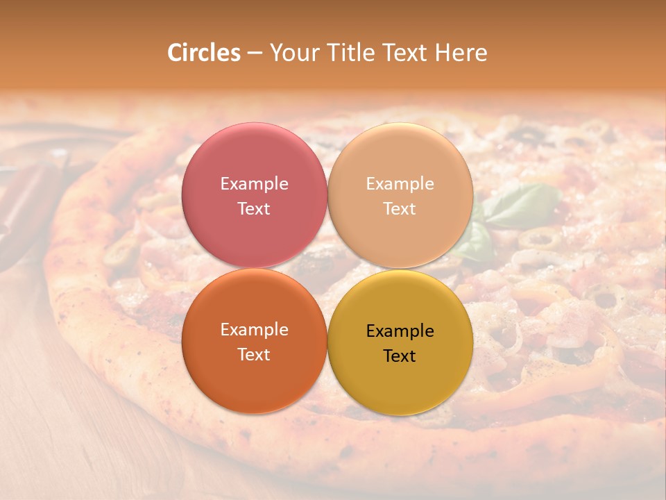 Meat Fattening Lunch PowerPoint Template