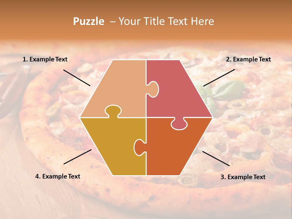 Meat Fattening Lunch PowerPoint Template