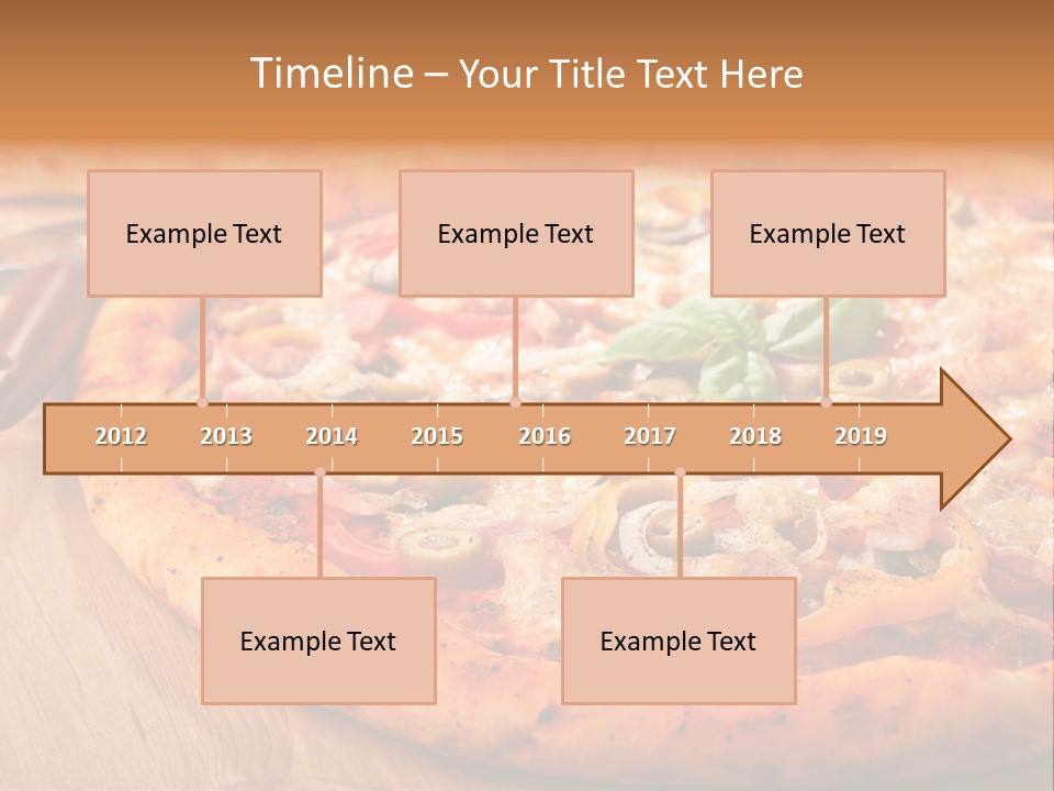 Meat Fattening Lunch PowerPoint Template