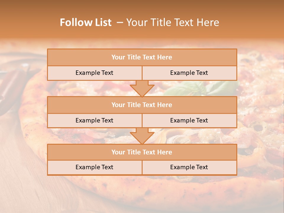 Meat Fattening Lunch PowerPoint Template