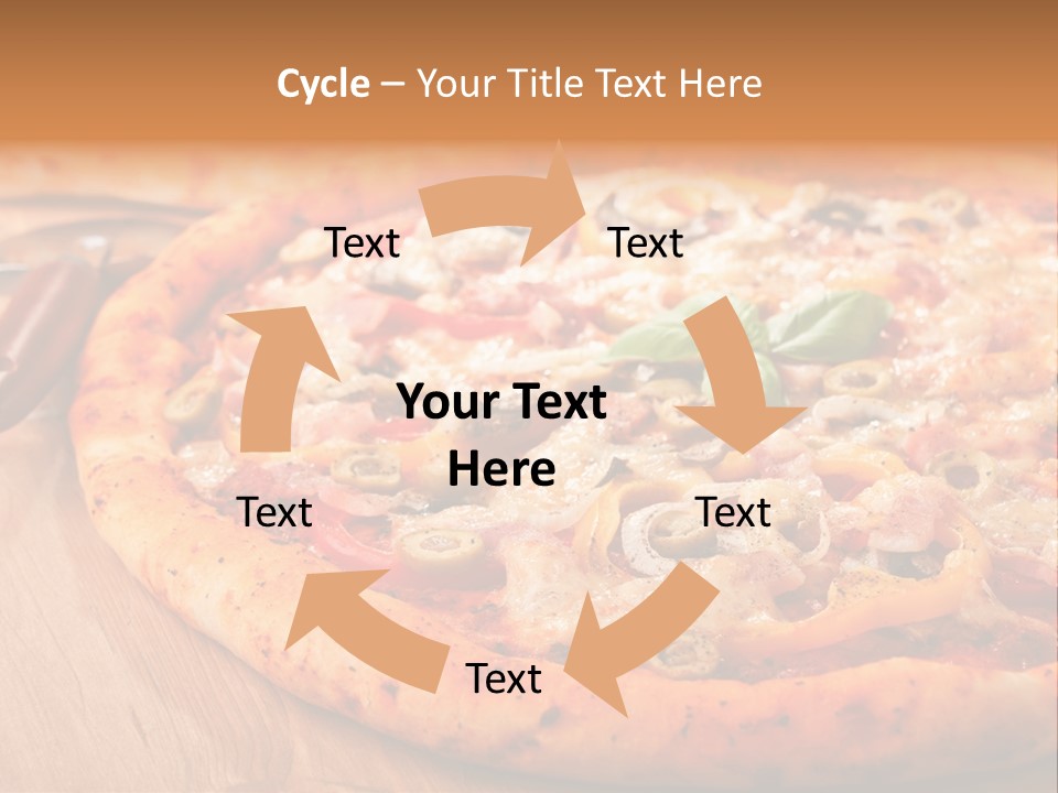 Meat Fattening Lunch PowerPoint Template
