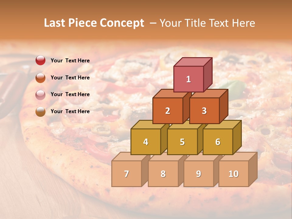 Meat Fattening Lunch PowerPoint Template