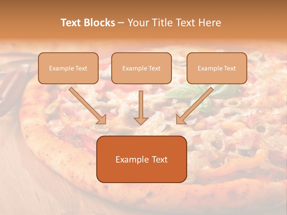 Meat Fattening Lunch PowerPoint Template