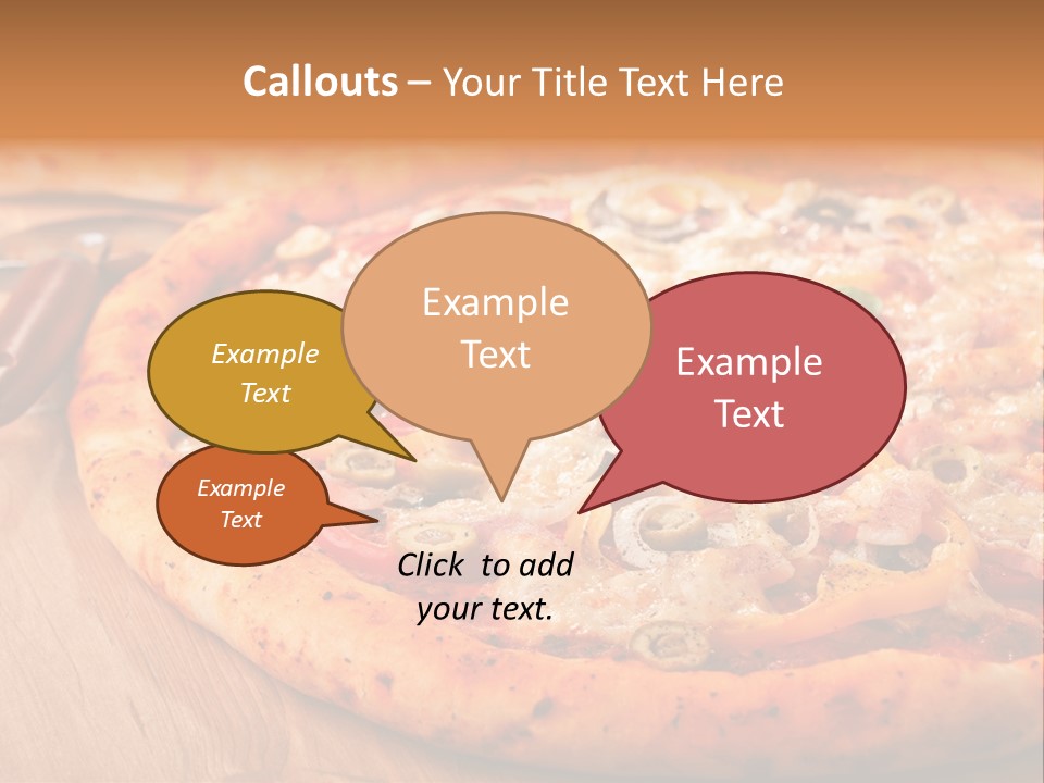 Meat Fattening Lunch PowerPoint Template