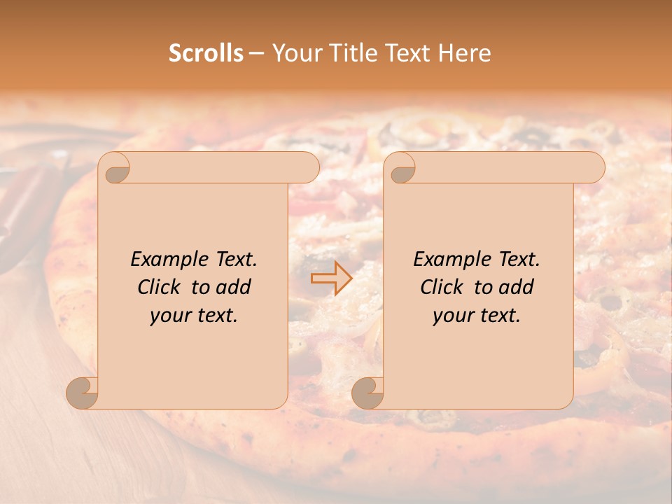 Meat Fattening Lunch PowerPoint Template