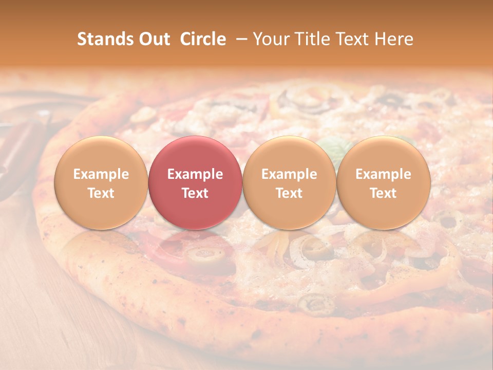 Meat Fattening Lunch PowerPoint Template