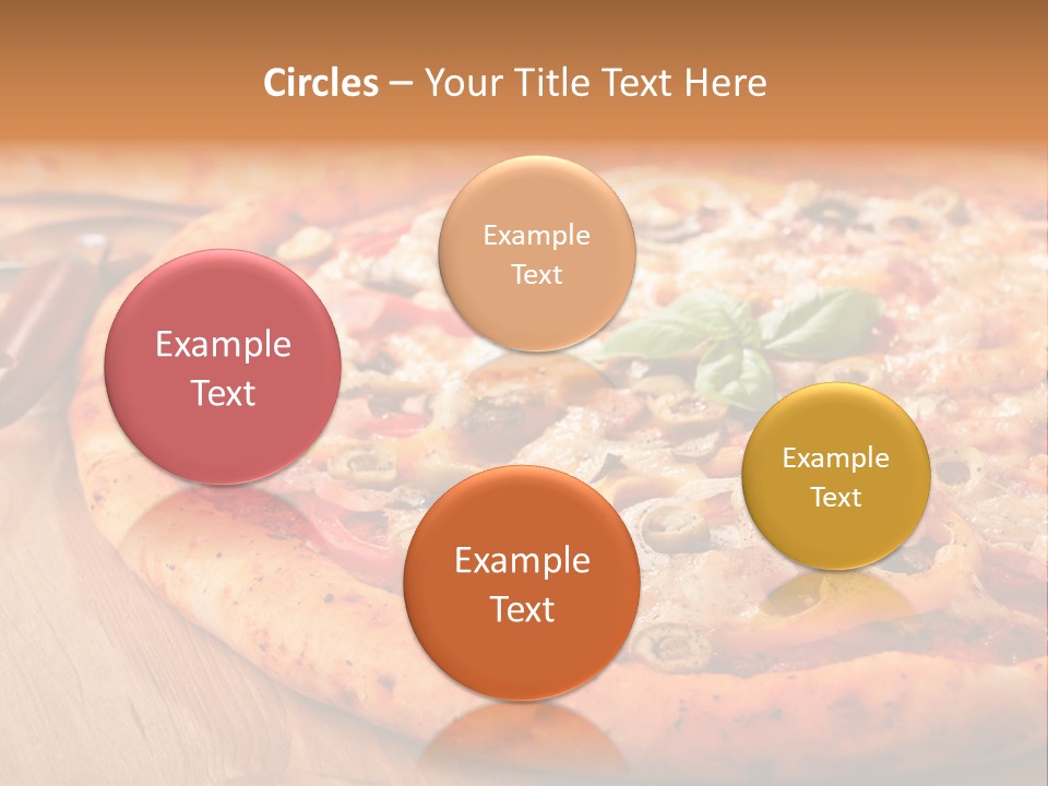 Meat Fattening Lunch PowerPoint Template