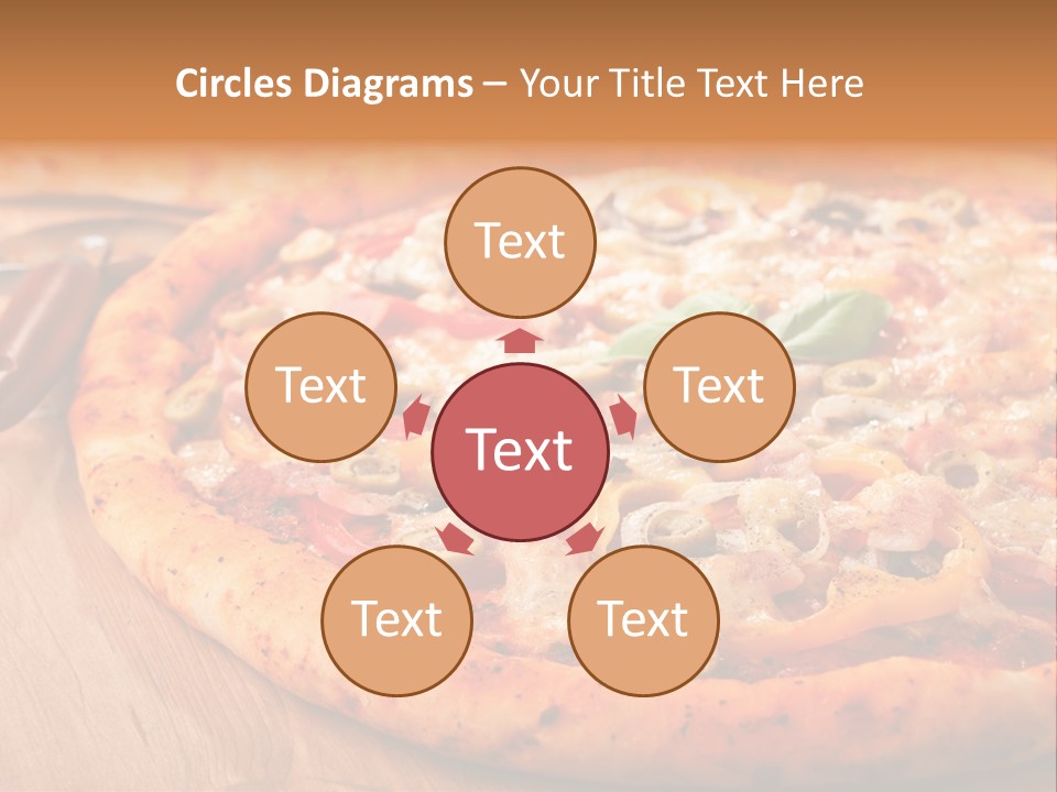 Meat Fattening Lunch PowerPoint Template