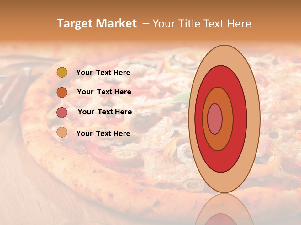 Meat Fattening Lunch PowerPoint Template