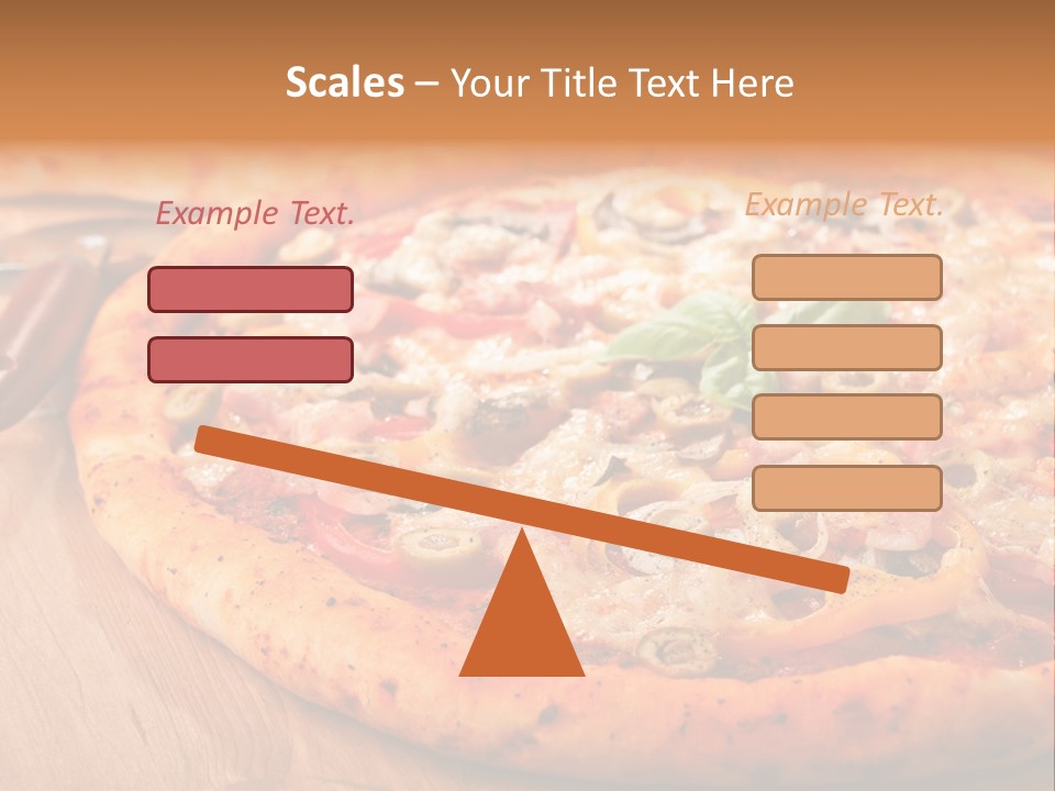 Meat Fattening Lunch PowerPoint Template