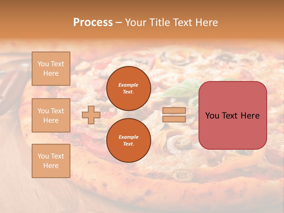 Meat Fattening Lunch PowerPoint Template