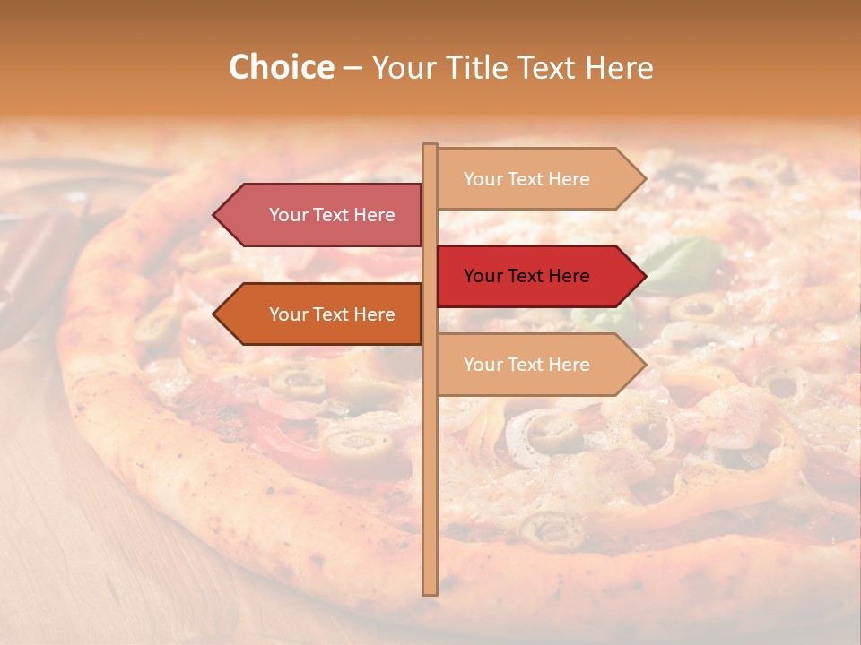 Meat Fattening Lunch PowerPoint Template