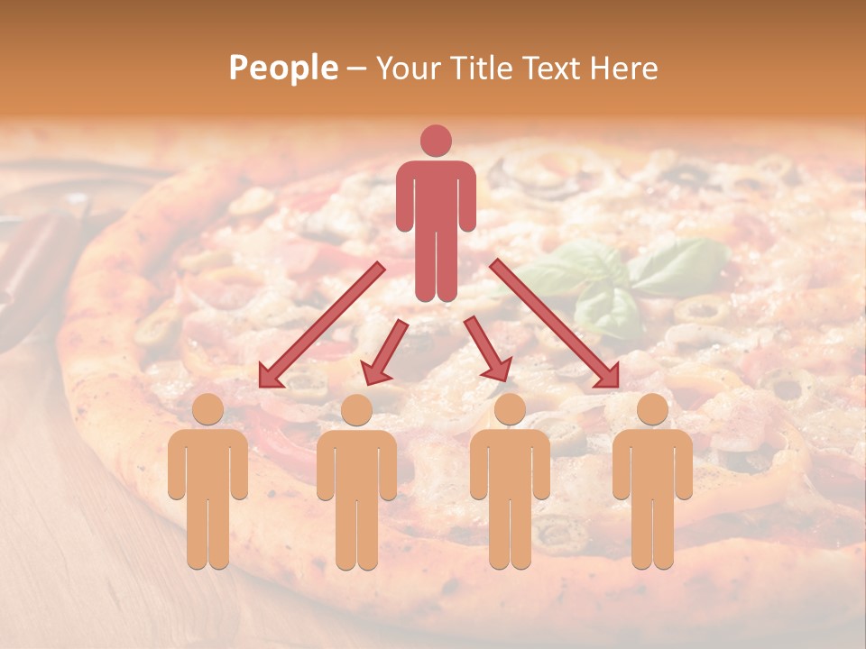 Meat Fattening Lunch PowerPoint Template