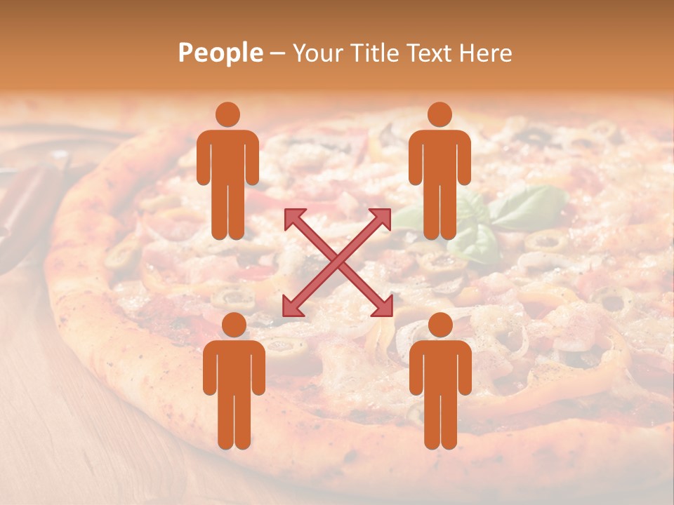 Meat Fattening Lunch PowerPoint Template