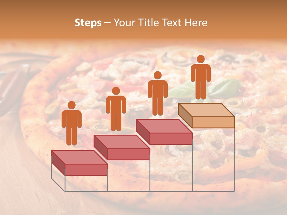 Meat Fattening Lunch PowerPoint Template