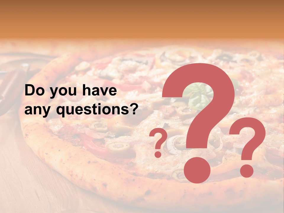 Meat Fattening Lunch PowerPoint Template