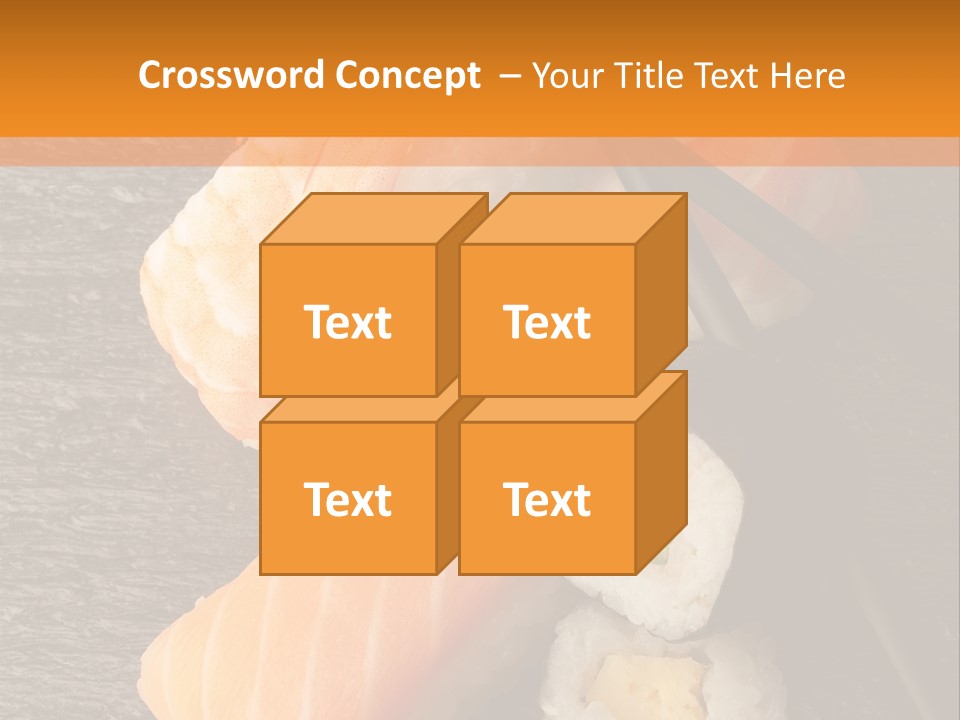 Sushi East Eat PowerPoint Template