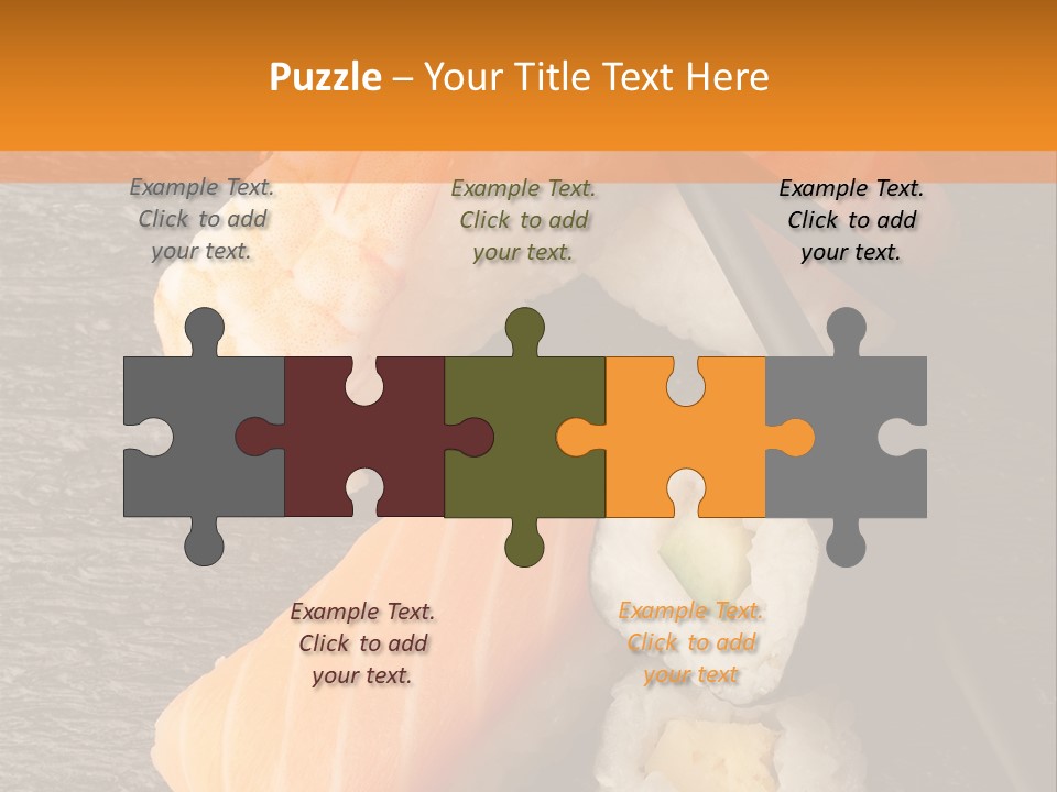 Sushi East Eat PowerPoint Template