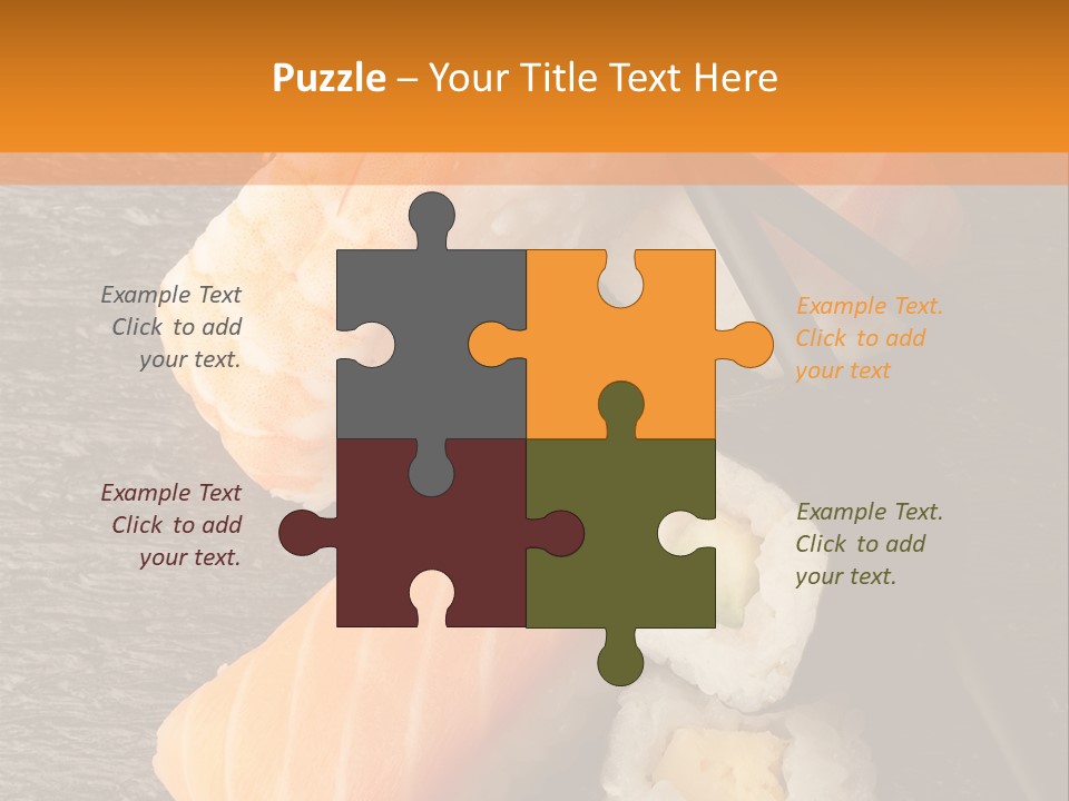 Sushi East Eat PowerPoint Template