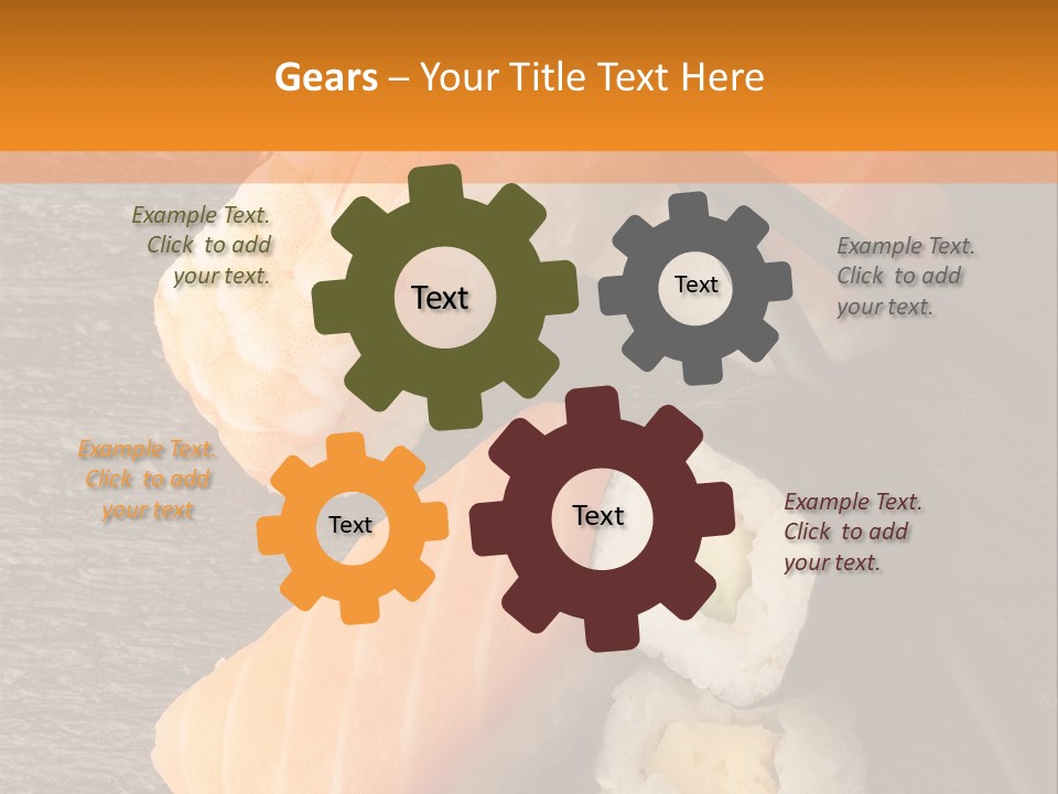 Sushi East Eat PowerPoint Template