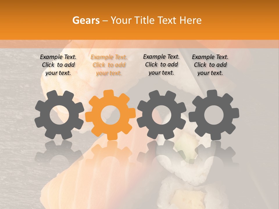 Sushi East Eat PowerPoint Template