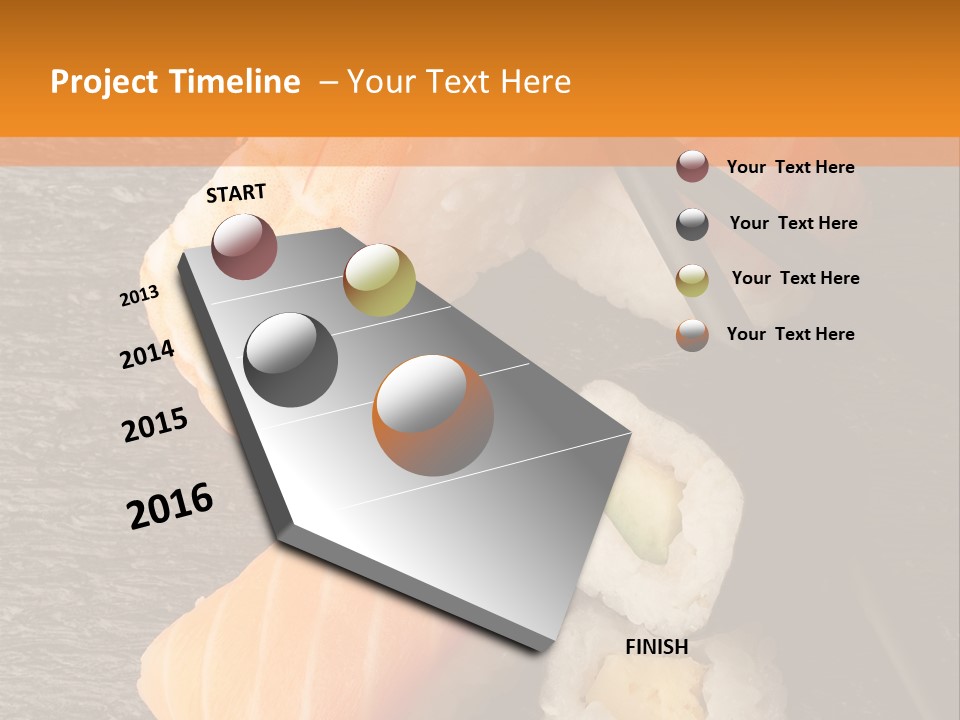 Sushi East Eat PowerPoint Template