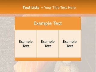 Sushi East Eat PowerPoint Template