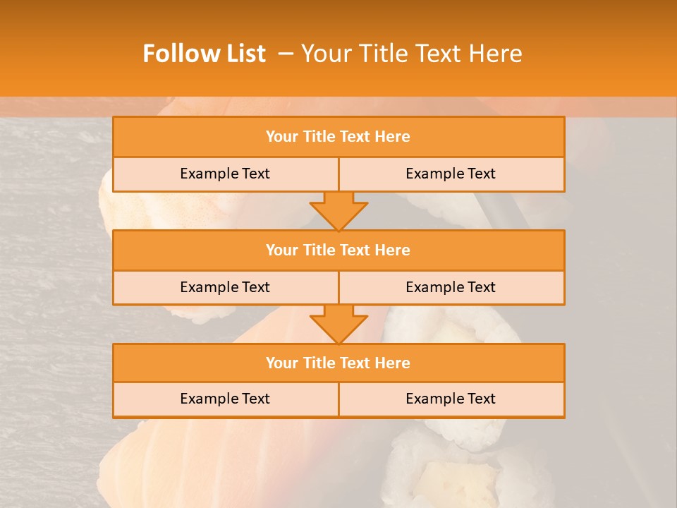Sushi East Eat PowerPoint Template