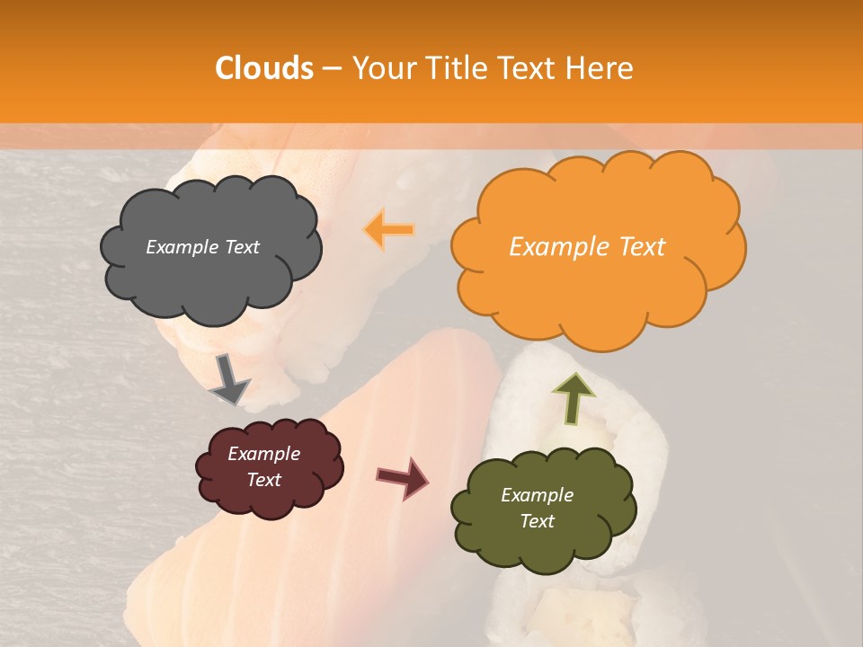 Sushi East Eat PowerPoint Template