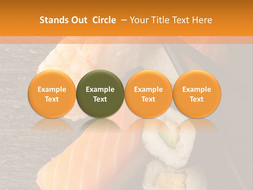 Sushi East Eat PowerPoint Template