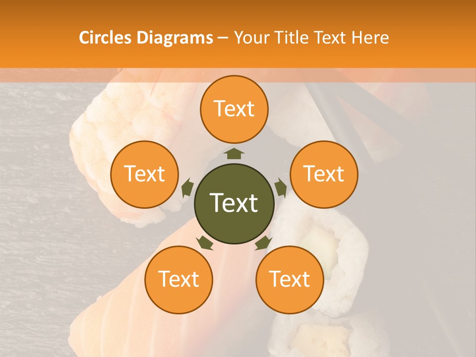 Sushi East Eat PowerPoint Template