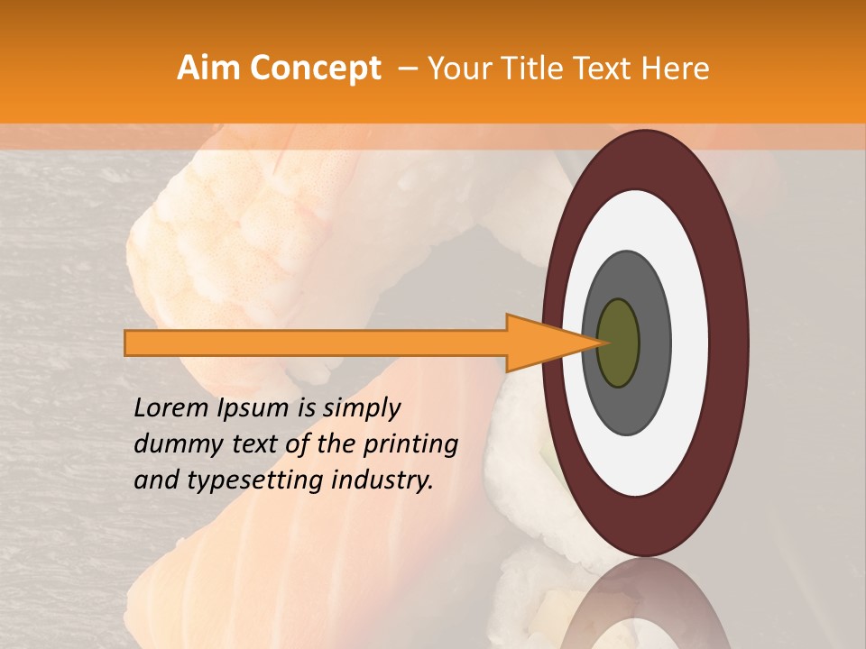 Sushi East Eat PowerPoint Template