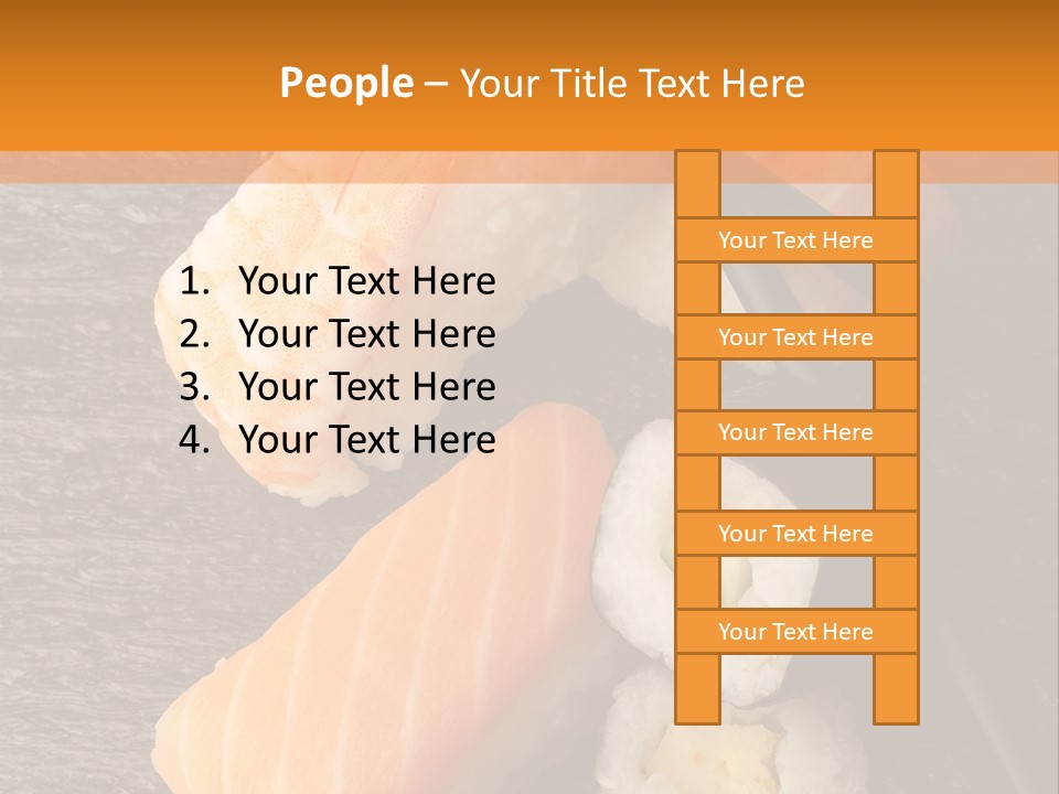 Sushi East Eat PowerPoint Template