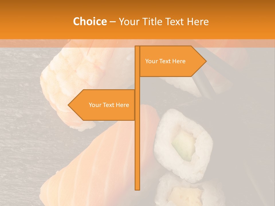 Sushi East Eat PowerPoint Template