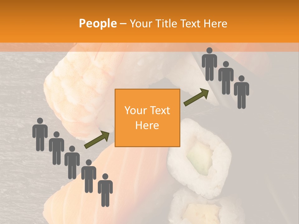 Sushi East Eat PowerPoint Template
