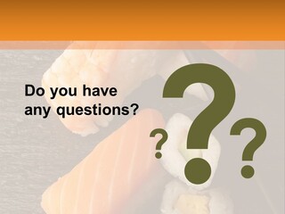 Sushi East Eat PowerPoint Template